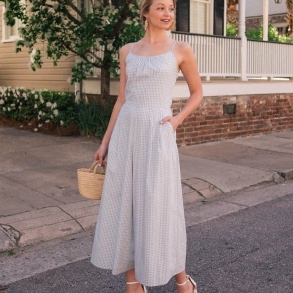 Gal Meets Glam Pants - Girl Meets Glam Gingham Jumpsuit Size 4